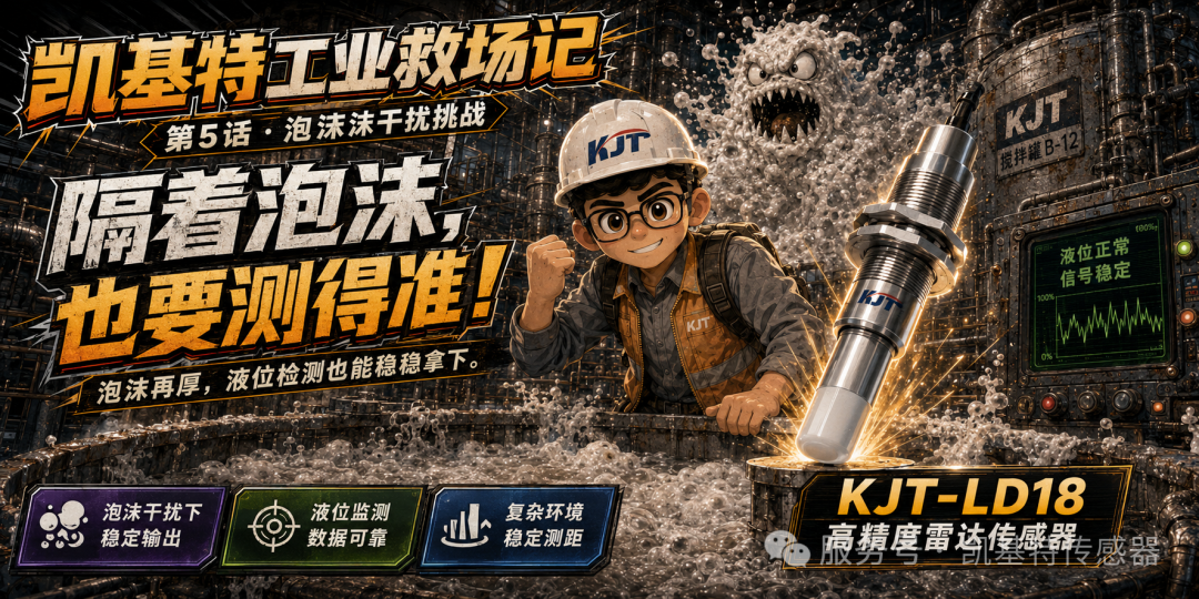 凯基特工业救场记|KJT-LD18毫米波雷达复杂现场救场英雄 凯基特工业救场记|KJT-LD18毫米波雷达复杂现场救场英雄