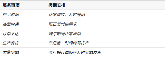 企业动态 | 端午安康·凯基特放假通知 企业动态 | 端午安康·凯基特放假通知