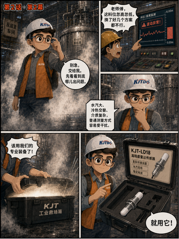 凯基特工业救场记|KJT-LD18毫米波雷达复杂现场救场英雄 凯基特工业救场记|KJT-LD18毫米波雷达复杂现场救场英雄