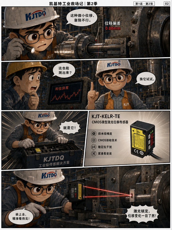 凯基特工业救场记|CMOS微型激光位移传感器:微小位移、高度差、段差,一个个看准! 凯基特工业救场记|CMOS微型激光位移传感器:微小位移、高度差、段差,一个个看准!