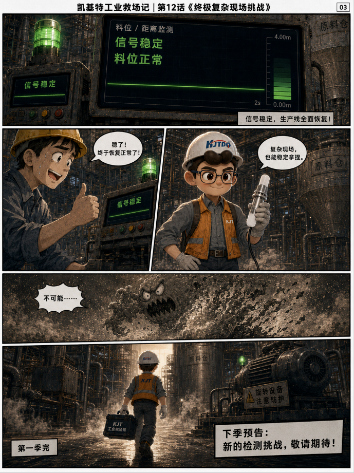 凯基特工业救场记|KJT-LD18 高精度雷达传感器第一季收官篇 凯基特工业救场记|KJT-LD18 高精度雷达传感器第一季收官篇