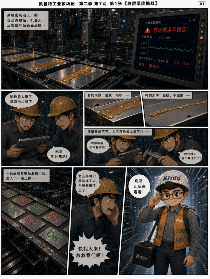 工业救场记|CMOS微型激光位移传感器:胶层厚度、OK/NG分选、微小零件漏装 工业救场记|CMOS微型激光位移传感器:胶层厚度、OK/NG分选、微小零件漏装