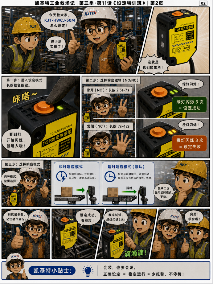 凯基特工业救场记·第三季收官|TOF 激光光电传感器:强光、对位、缺料、雨雾、多规格、透明瓶,一个都稳! 凯基特工业救场记·第三季收官|TOF 激光光电传感器:强光、对位、缺料、雨雾、多规格、透明瓶,一个都稳!