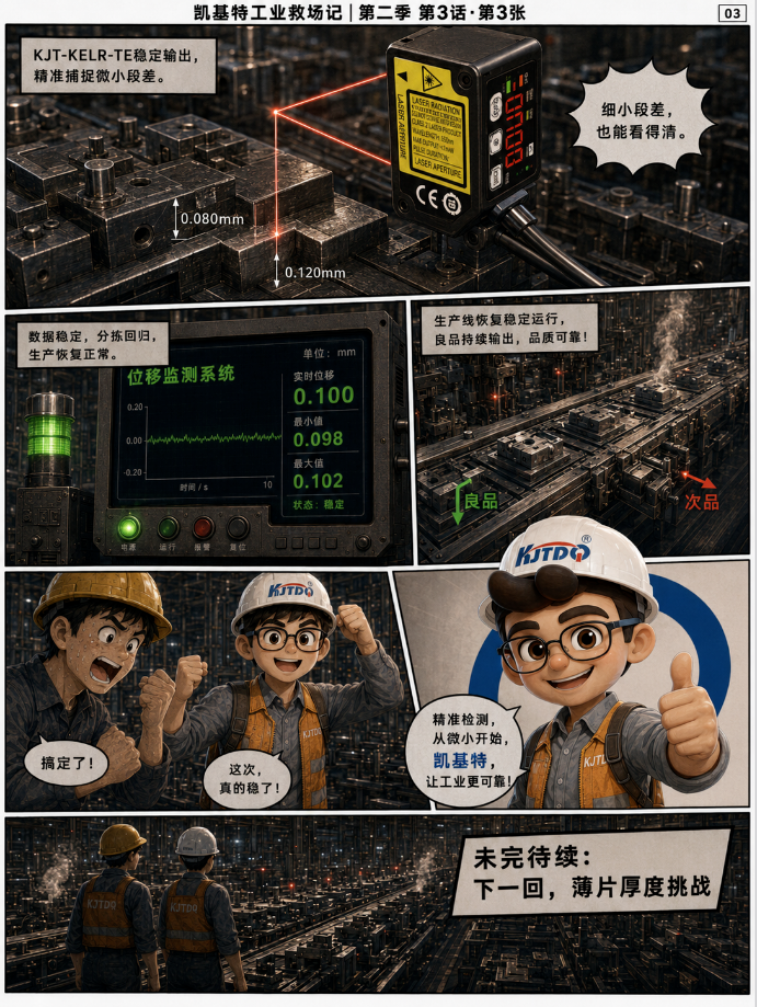 凯基特工业救场记|CMOS微型激光位移传感器:微小位移、高度差、段差,一个个看准! 凯基特工业救场记|CMOS微型激光位移传感器:微小位移、高度差、段差,一个个看准!