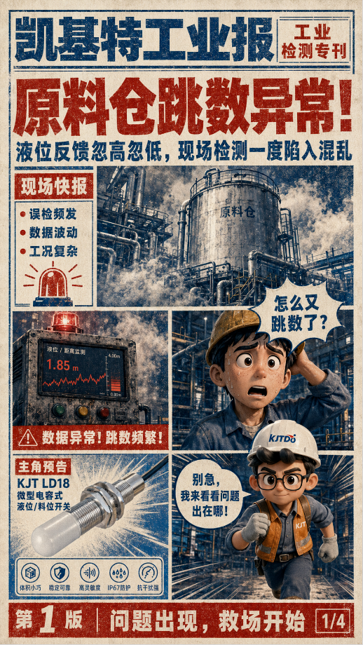 工业专刊第一期 | 蒸汽翻涌、信号跳变,KJT-LD18毫米波雷达如何稳住料位检测? 工业专刊第一期 | 蒸汽翻涌、信号跳变,KJT-LD18毫米波雷达如何稳住料位检测?