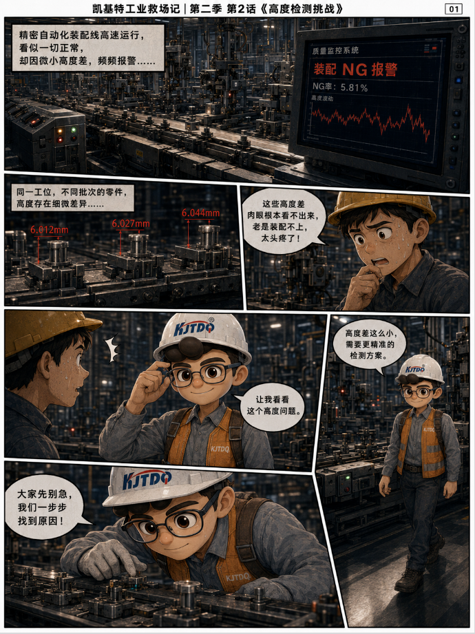 凯基特工业救场记|CMOS微型激光位移传感器:微小位移、高度差、段差,一个个看准! 凯基特工业救场记|CMOS微型激光位移传感器:微小位移、高度差、段差,一个个看准!