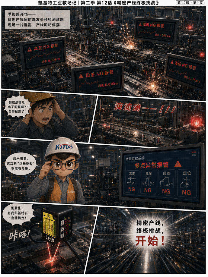工业救场记|CMOS微型激光位移传感器:产线震动 × HG-C替代选型 × 精密产线终极挑战 工业救场记|CMOS微型激光位移传感器:产线震动 × HG-C替代选型 × 精密产线终极挑战